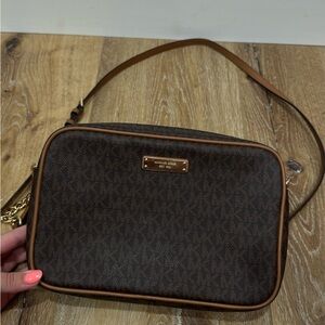 Michael Kors Brown Crossbody Bag